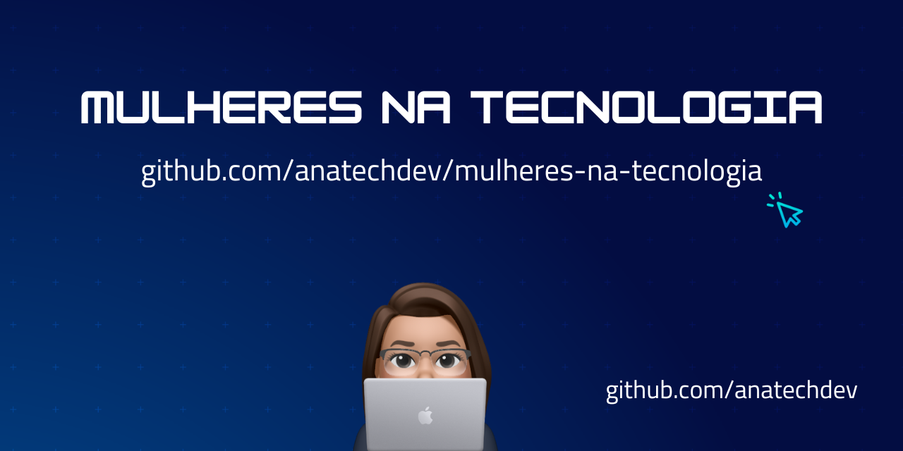 capa do repositório Mulheres na Tecnologia