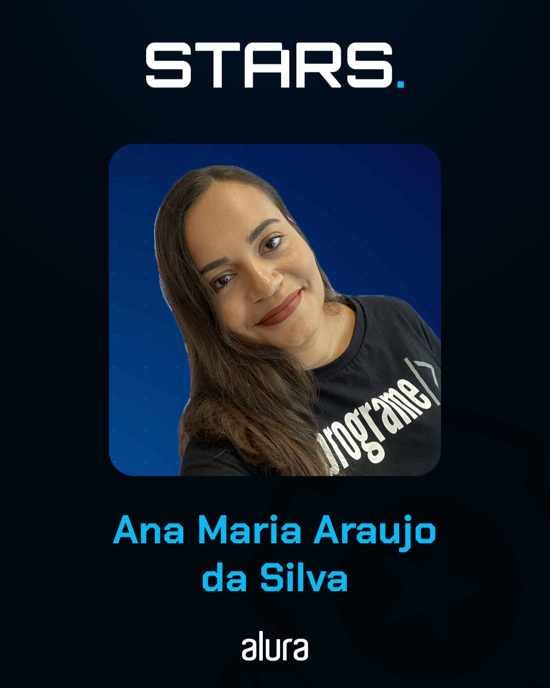 Embaixadora Alura Stars 2025